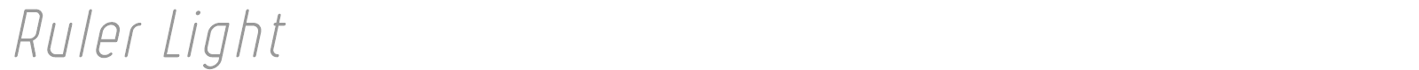 Ruler font preview